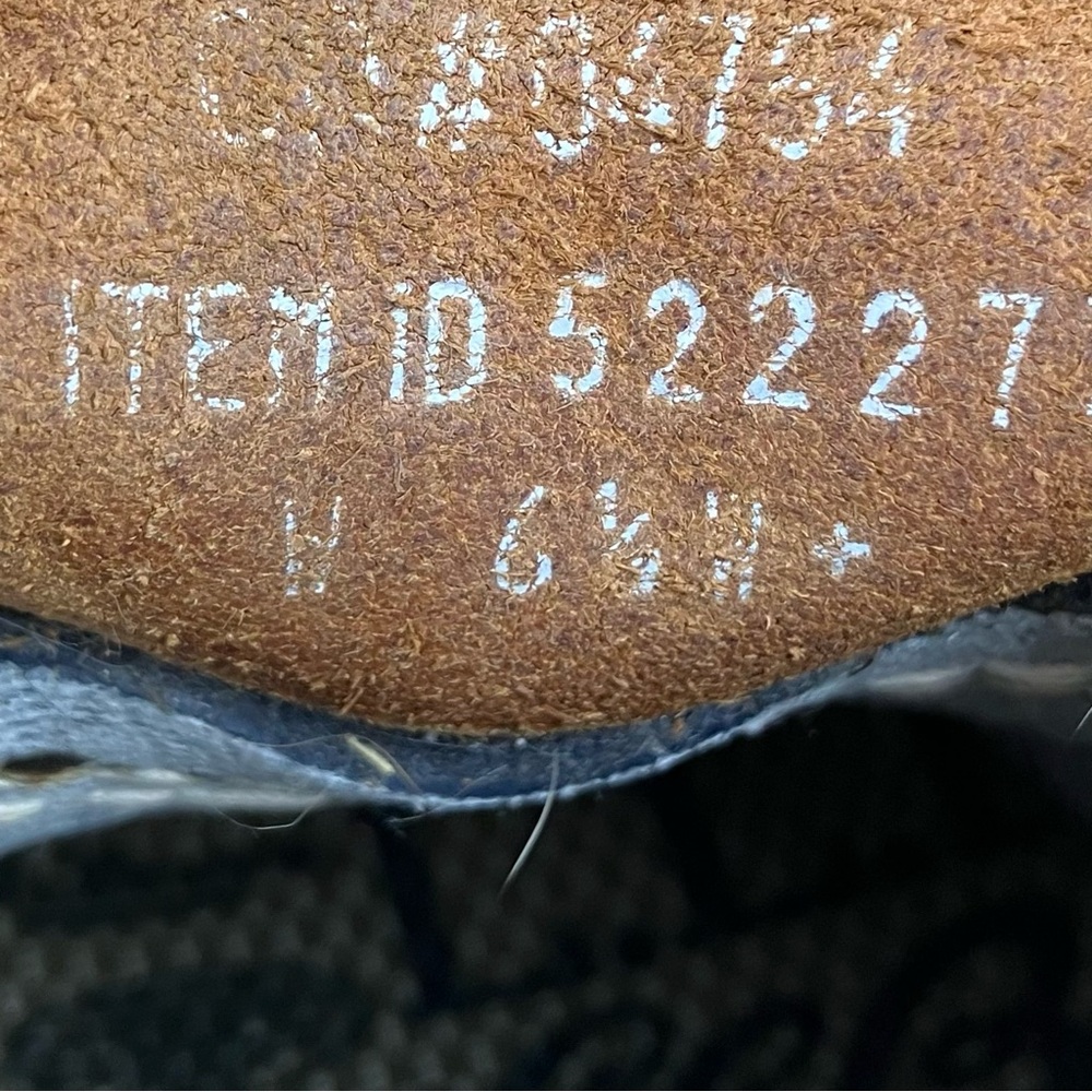 L.L. Bean Women’s Size 6.5 W+ Duck Boot Rubber Moc Brown & Navy Slip On Shoes - Picture 11 of 11